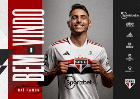 Natural de Japorã, lateral Raí Ramos é contratado pelo São Paulo