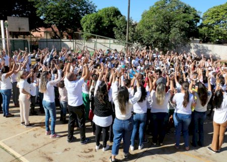 A Prefeitura de Itaporã através da Gerência de Educação realizou na última quarta-feira a 2º Ação do Projeto PAZ na ESCOLA