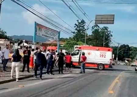 Ataque a creche mata quatro crianças e deixa várias feridas em SC (Vídeo)