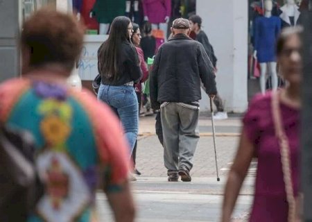 Propor&ccedil;&atilde;o de idosos na popula&ccedil;&atilde;o de MS aumenta e de jovens retrai