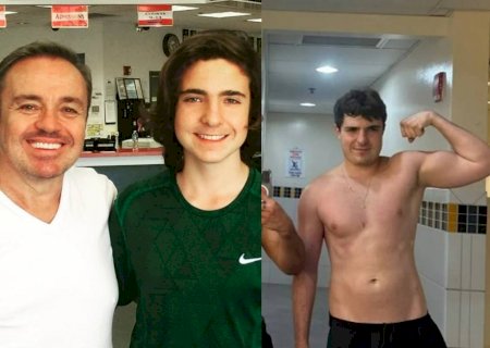 Em meio a disputa por herança, filho de Gugu surpreende com novo “shape”