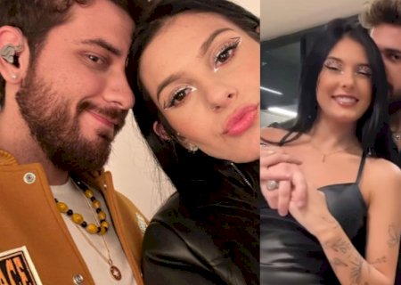 Gustavo Mioto se declara para Ana Castela em show: “Não adianta lutar contra o amor verdadeiro'