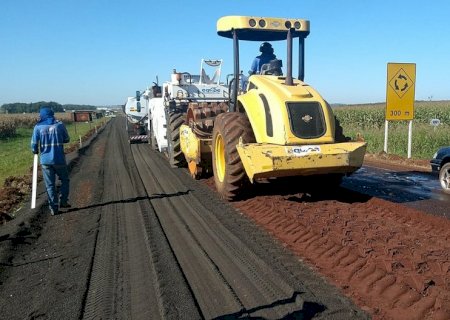 Governo inicia obra de restauração da MS-460, rota de escoamento em Maracaju