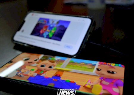 Semana de Conscientização de uso intenso de celulares por bebês e crianças é instituída em MS