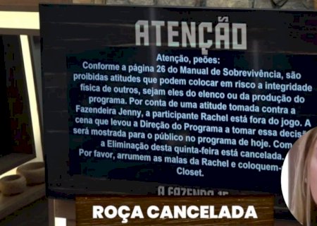 Rachel Sheherazade é expulsa de A Fazenda 15; leia o comunicado da Record TV