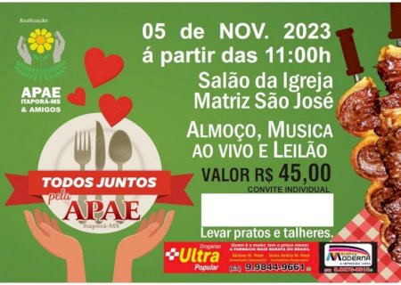 Evento Beneficente em Itaporã: Juntos Pela APAE