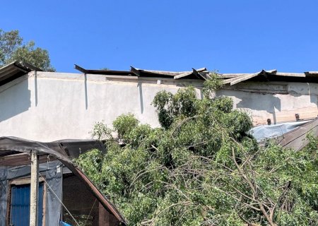 Temporal causa destruição em propriedade rural de Itaporã (Fotos e vídeo)