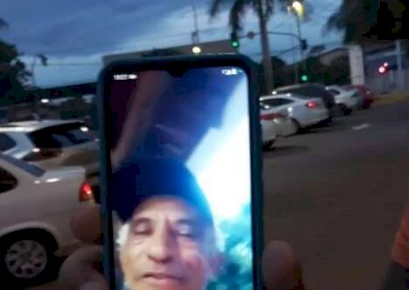 Filha localiza pai que saiu de casa e sumiu por 17 dias