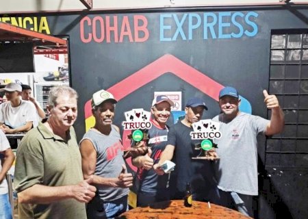 Dupla de Caarapó conquista o título no 10º Torneio de Truco da Grande Cohab em Itaporã (Vídeo)