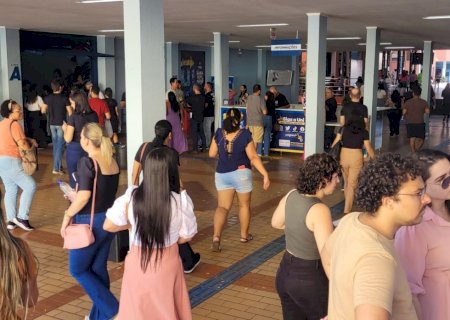 Mais de 7 mil inscritos não comparecem na prova do concurso do TJMS