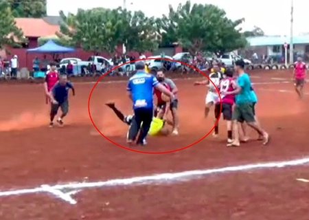Junta Disciplinar suspende jogadores que agrediram árbitro durante partida de futebol em Maracaju