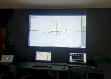 Dourados instala Central Semafórica e terá sistema integrado ao GPS Waze