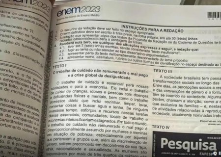 Inep disponibiliza cartilha da redação do Enem