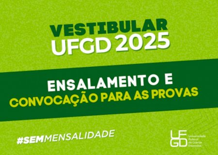 UFGD publica convocação, locais de prova e concorrência nesta terça