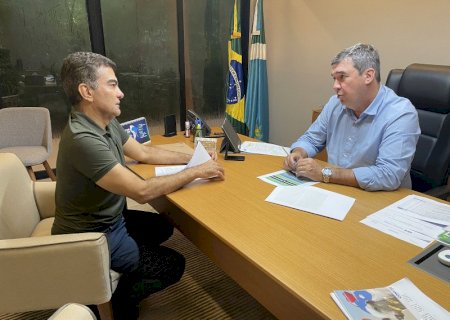 Em segunda reunião, Riedel garante a Marçal que irá 'turbinar' investimentos em Dourados