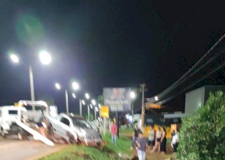 Acidente em Itaporã: Motorista de 27 Anos Sofre Ferimentos Leves