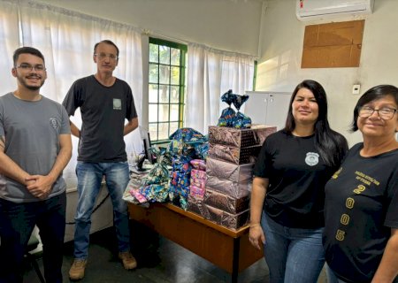 Ação Social da Delegacia de Itaporã: Doações de Brinquedos para o Natal