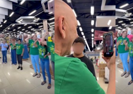 ‘Véio da Havan’, Luciano Hang é ovacionado ao chegar em MS e faz fã chorar com videochamada