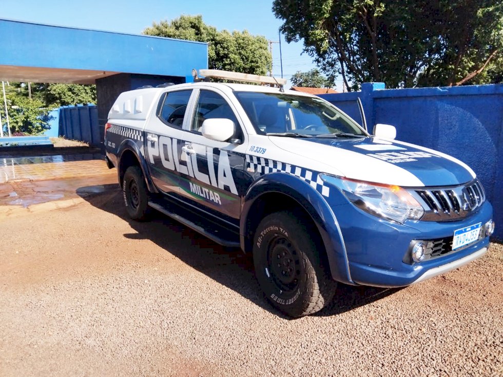 Policia militar de Itaporã captura individuo com mandado de prisão em aberto