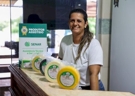 Produtora atendida pelo Senar/MS consegue autorização para comercializar queijos nacionalmente