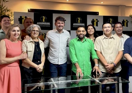 Assomasul terá chapa única, com Thalles na presidência e uma mulher de vice