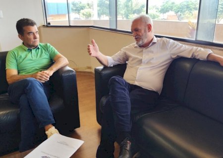 Geraldo Resende se reúne com Marçal Filho e diz que trabalho por Dourados continua