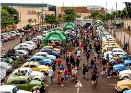 Encontro de Fuscas reúne apaixonados pelo ‘antigomobilismo’ no sábado