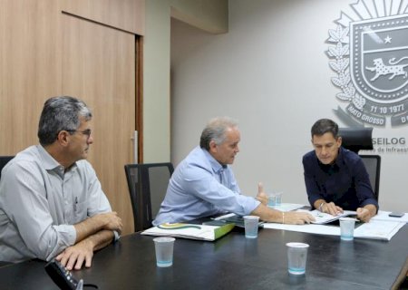 Aprosoja/MS se reúne com secretário de Infraestrutura e Logística de Mato Grosso do Sul