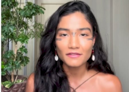 Atriz global visita aldeias e faz vídeo falando sobre a falta de água