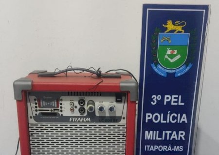 Reincidência de Perturbação do Sossego Termina em Prisão em Itaporã