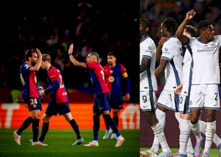 Inter de Milão assusta o Barcelona em bela semifinal de golaços e empate na Liga dos Campeões