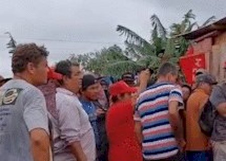 Dourados.; &Aacute;rea invadida &eacute; da JBS e retirada foi feita ap&oacute;s boletim de ocorr&ecirc;ncia