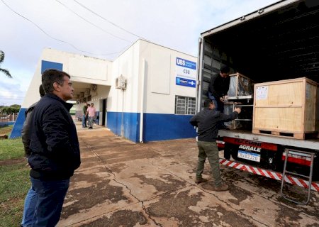 Prefeitura entrega novos equipamentos ao Posto de Saúde CSU do Água Boa