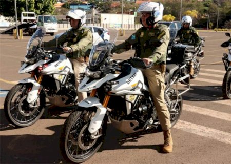Detran-MS cria patrulha de motociclistas