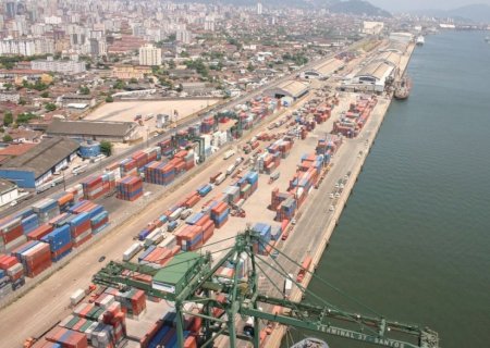 Porto de Santos tem movimentação recorde; complexo soja é destaque