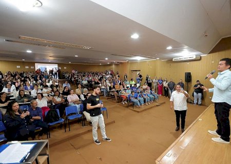 Marçal alerta para dificuldades financeiras em solenidade de pagamento de emendas