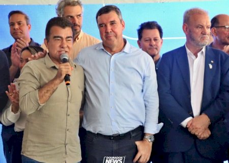 Em entrega de policlínica, Marçal pede mais recursos para saúde de Dourados