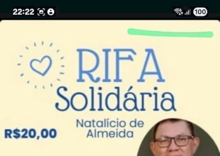 Itaporã – Rifa Solidária: Ajude no Tratamento do Ceará (Natal )