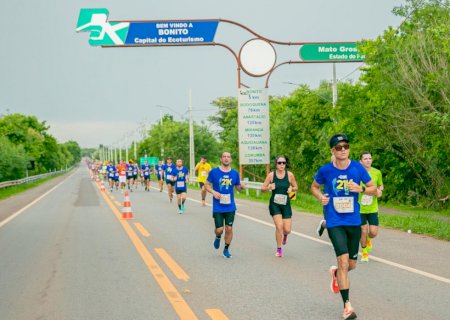 Meia maratona de Bonito acontece no dia 6 de dezembro