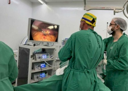 HR de Ponta Porã realiza 1ª cirurgia por videolaparoscopia e marca avanço na assistência cirúrgica