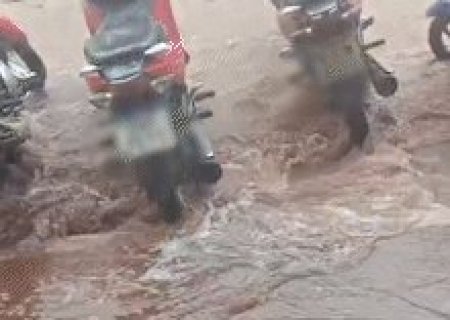 Temporal atinge Corumb&aacute; ap&oacute;s manh&atilde; de calor intenso