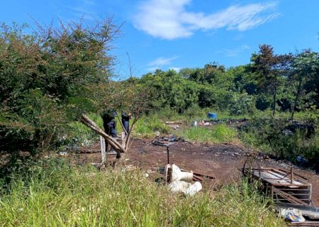 Corpo é encontrado carbonizado em área de mata em Dourados
