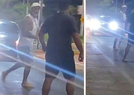 VÍDEO: Prefeito de Ivinhema se envolve em briga e agride homem em posto de combustível