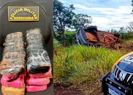 Traficante morre ao bater em caminhão na MS-040, em Campo Grande