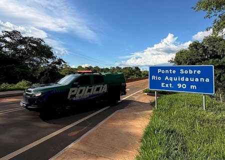 Homem é flagrado pescando no Rio Aquidauana durante a Piracema