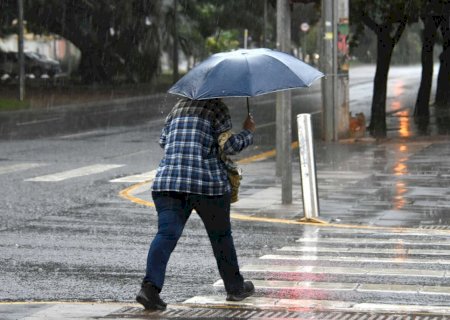 Todos os municípios de MS estão em alerta para tempestades e chuvas intensas