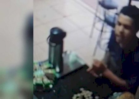 Bandido rende funcionária e leva dinheiro de padaria em Rio Brilhante