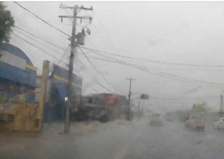 Alerta de chuvas intensas atinge seis municípios de MS neste final de semana