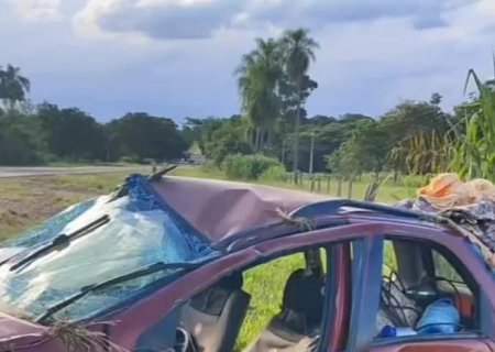  Grave acidente é registrado na BR-376 entre Ivinhema e Deodápolis