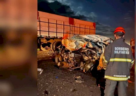 Identificadas as três vítimas mortas em batida na BR267 em Maracaju